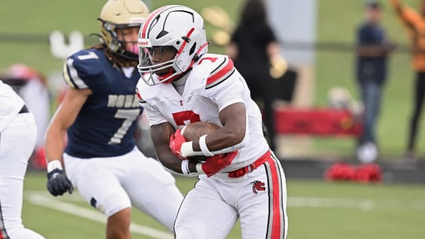 Ziaire Stevens Akron East Football 2023 Jeff Harwell